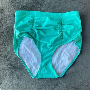 Torrid High-Waisted Teal Bikini Bottom